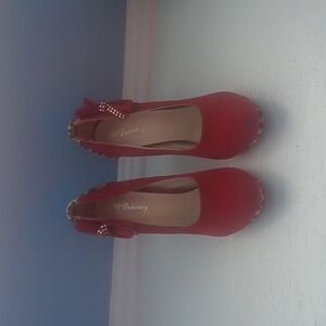 Sexy Red cheetah heels